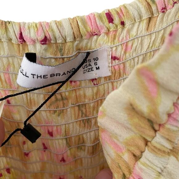 Faithfull The Brand Adele Floral Print Saint Tropez Midi Dress NWTs size 6 - Picture 8 of 15